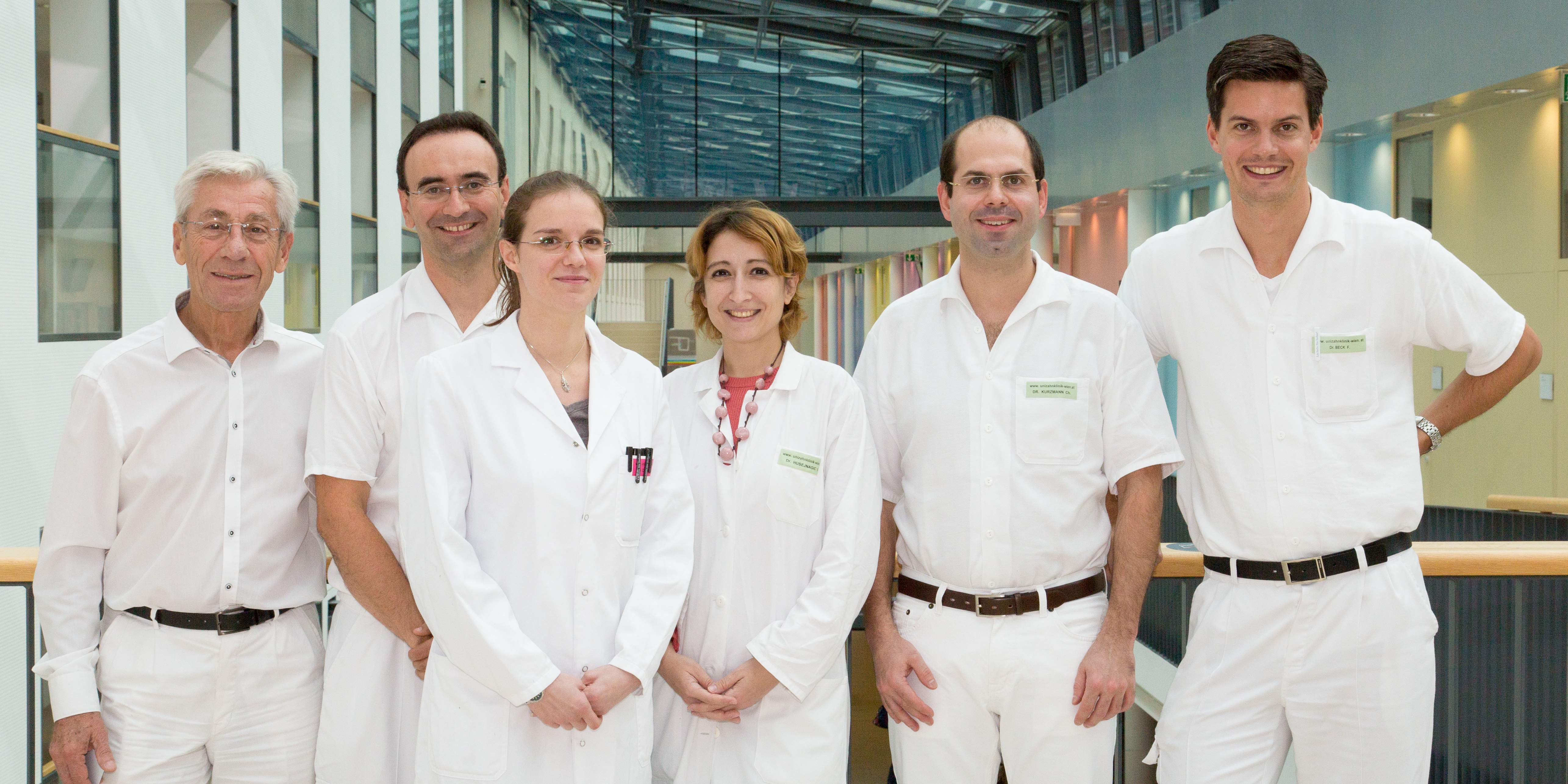 Das Forschungsteam in der Core Facility Oral Microbiology and Hygiene Das Forschungsteam in der Core Facility Oral Microbiology and Hygiene