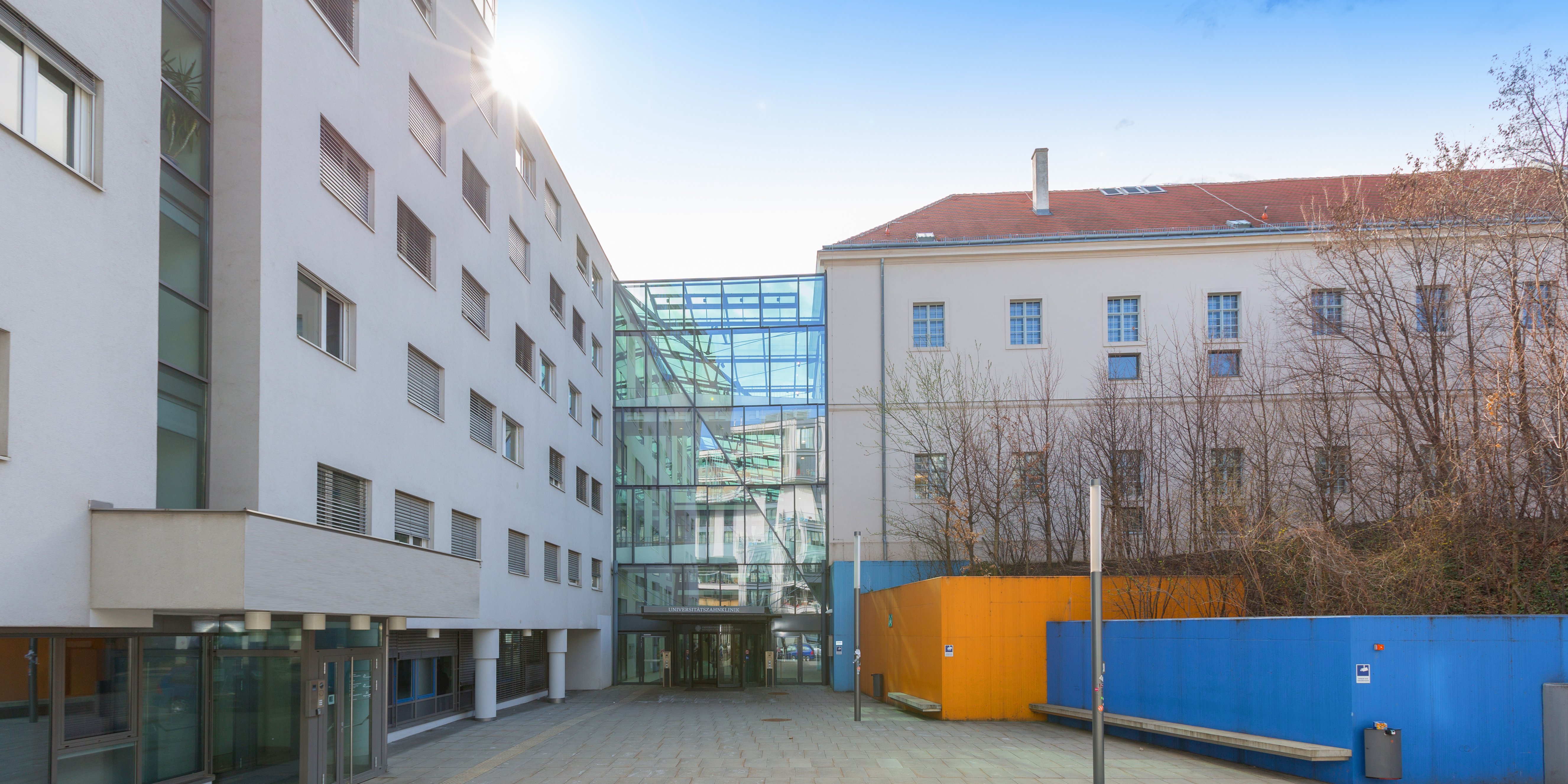 Eingangsbereich Universitätszahnklinik Wien Eingangsbereich Universitätszahnklinik Wien