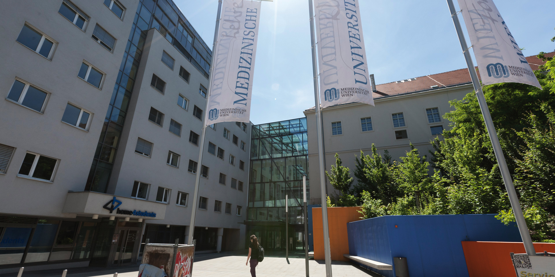 Eingangsbereich Universitätszahnklinik Wien Eingangsbereich Universitätszahnklinik Wien
