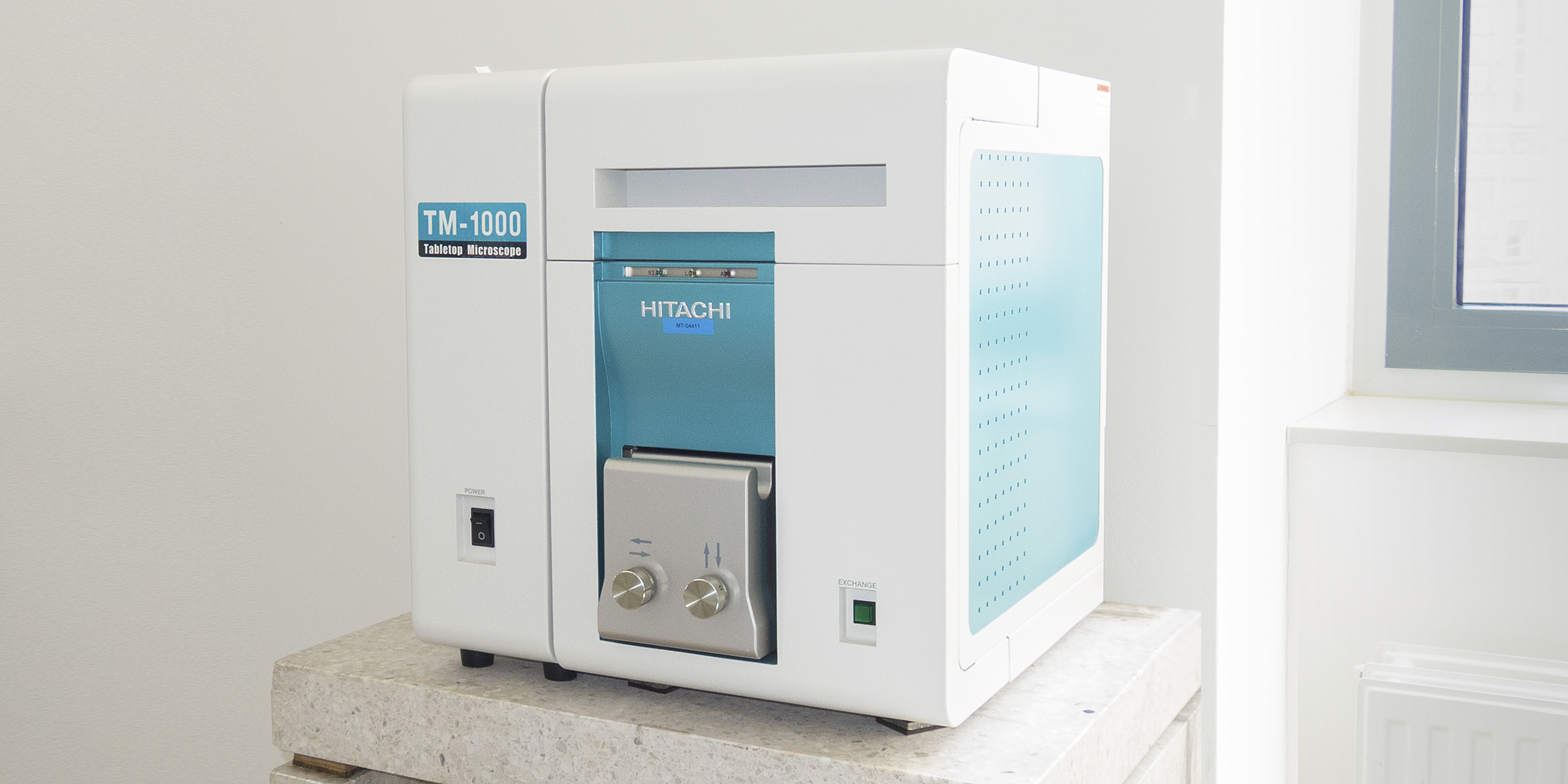 Hitachi scanning electron microscope TM 1000 Hitachi scanning electron microscope TM 1000